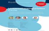 Circle · Der Unternehmensjuristen Circle war - wie bisher alle seine Vorgänger - aufgrund Inhalte, Organisa - tion, Teilnehmer und Atmosphäre wieder herausra - gend. Wegen meiner