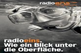 radioeins. Wie ein Blick unter die Oberfläche. · PRESSE@RBB-ONLINE.DE Berlin, 26. September 2011 Radioeins schärft sein Programmprofil Seit dem 1. Juni 2011 steht Robert Skuppin