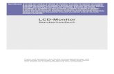 LCD-Monitor - files.voelkner.defiles.voelkner.de/400000-424999/413622-an-01-de-SAMSUNG_22TFT_SYNC... · • Aufgrund technologischer Beschränkungen beim Hersteller der LCD-Anzeige