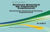 Revista Română de Statistică Supliment - insse.ro · 2 romanian statistical review - supplement nr. 4 / 2017 instrument de ierarhizare statistic a factorilor majori ai proiectelor