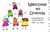 Kindergarten Orientation May 16, 2018 - shenet.org · Kindergarten Orientation May 16, 2018 • Principal • School Nurse • School Psychologist • School Counselor • ENL Teacher