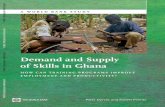 Demand and Supply of Skills in Ghanadocuments.worldbank.org/curated/en/825891468030536242/pdf/890640PUB0... · Demand and Supply of Skills in Ghana. How Can Training Programs Improve