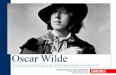 Presentazione di PowerPoint - iispandinipiazza.edu.it · Oscar Wilde Compact Performer - Culture & Literature • He was born in Dublin in 1854. He graduated in classical studies