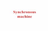 Synchronous Machine - Ústav přístrojové a řídicí ...elektro.fs.cvut.cz/en/SSem/2141025.old/Synchronous_Machine.pdf · • Phasor diagram of synchronous machine Uˆ Uˆ b +
