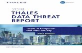 2018 THALES DATA THREAT REPORT - go.thalesesecurity.comgo.thalesesecurity.com/rs/480-LWA-970/images/2018-Thales-Data-Threat... · Data-in-motion defenses Network defenses Data-at-rest