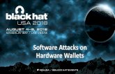 Software Attacks on Hardware Wallets - riscure.com · •Attacker can install open-source bitcoin wallet •CustomCA keys can be enrolled to ease development process •CustomCA keys