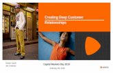 Creating Deep Customer Relationships - corporate.zalando.com · Creating Deep Customer Relationships Robert Gentz Capital Markets Day 2019 Jim Freeman February 28, 2019 . Zalando.