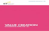 VALUE CREATION - integratedreporting.org · value creation for  purposes with other concepts of value such as enterprise value, total economic value, economic value added