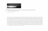 3 Reframing environmental scanning file3 Reframing environmental scanning: An integral approach JOSEPH VOROS The basis for an environmental scanning framework is described which may