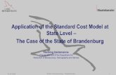 Application of the Standard Cost Model at State Level ... · 12.10.2006 SCM in Brandenburg – Staatskanzlei 1 Staatskanzlei Application of the Standard Cost Model at State Level