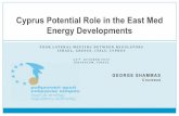 Cyprus Potential Role in the East Med Energy Developments · 2 24th October 2013, Jerusalem Contents ... b cm. 17 24th October 2013, Jerusalem NG Export options Export of NG to Greece