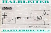 Schaltungsbeispiele für den Bastler - Blunk electronic · Da die im HF - Beutel enthaltenen HF - Transistoren verwendet werden sollen, die eine relativ große Rückwirkkapazität