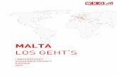 MALTA - wko.at · Als kleines und ressourcenarmes Land spielt der Dienstleistungssektor für Malta eine besonders wichtige Rolle. 2018 stieg das Bruttoinlandsprodukt (BIP) um beachtliche