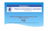 PARENT INVOLVEMENT IN EDUCATION TO GET SWEET RESULTS …lic-th.ro/activitati/20162017/Prezentare Proiect P.I.E.pdf · activitate a constat într-o prezentare a echipei coordonatoare