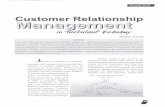 Relationship Management in Trubent... · Customer Clearly the balance of power is shifting. We are dealing with a new kind of customer, socially networked, well informed and empowered