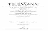 TELE - carusmedia.com · and the flutes were doubled (the flute part being shared by the recorder and transverse flute), and bassoon, string basses (violoni), and organ. Ditmar also