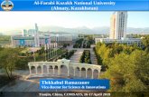 Al-Farabi Kazakh National University (Almaty, Kazakhstan)comsats.org/wp-content/uploads/2019/05/22ndCC_KazNU-Kazakhstan.pdfAl-Farabi Kazakh National University Research is carried