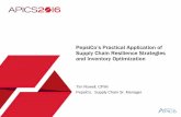 PepsiCo’s Practical Application of Supply Chain Resilience ... · Presented at 2013 APICS International Conference (Orlando) Michigan State PHD, Steven Melnyk Supply Chain Resilience
