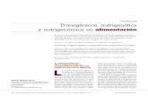 TECNOLOGIA Transgénicos, nutrigenética y nutrigenómica en ...00000077.pdf · táneos,lavariabilidadnaturalyla aplicacióndelcrucesexualohibri-dación.Deestaformasehanobteni-dovariedadesdetrigoconespigas