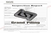Inspection Report - china-steelpiling.com · inspection of welding seam, repair welding Loading / Acceptable Abnormal items issue N/A Equipment/Material inspected During this visit,