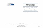 Endocrine disruptors - europarl.europa.eu2019... · protection products . Endocrine disruptors are chemical substances present in products many used in daily life, which interact