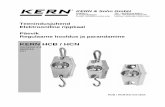 KERN HCB / HCNdok.kern-sohn.com/downloads/de/HCB 1T-3/file/HCB_HCN-BA-est-1644.pdf · 1. Tehnilised andmed_____ 4 1.1 Mõõtmed _____ 10