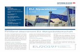 Finnland EU-Newsletter ©shutterstock · ©shutterstock 1 Text Amrit Rescheneder ©EBD Die dritte EU-Ratspräsidentschaft Finnlands hat am 1. Juli 2019 begonnen und damit Rumänien