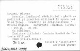  · DOGÄRU, Mircea History of the Mihail Zahariade Bucharest vol . 20 cm. 826441 ZÄHÄRIÄDE, Mihail Romanians / Mircea Dogaru, coordinator Mircea Doga-