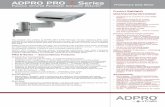 ADPRO PRO Series fileADPRO PRO E-Series detectors achieve unsurpassed performance even under precarious environmental conditions. The ADPRO PRO E-Series PIR detectors are available