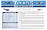 FOR IMMEDIATE RELEASE TITANS TO HOST UNDEFEATED …prod.static.titans.clubs.nfl.com/assets/docs/titans_chiefs_2013.pdf · the game, the Titans will support October’s National Breast