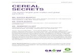 OXFAM RESEARCH REPORTS AUGUST 2012 CEREAL SECRETS · OXFAM RESEARCH REPORTS AUGUST 2012 Oxfam Research Reports are written to share research results, to contribute to public debate