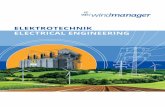 ELEKTROTECHNIK ELECTRICAL ENGINEERING - windmanager.de · Electrical Engineering QHSE QHSE Consulting Onshore Consulting Onshore. 4 5 ELEKTROTECHIK / ELECTRICAL EGIEERIG ELEKTROTECHNIK