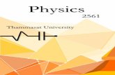 Physics · ฟิสิกส์ในชีวิตประจ าวัน Physics in Everyday Life 3 (3-0-6) ฟ.306 PC 306 ฟิสิกส์เชิงค านวณ