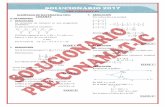 SOLUCIONARIO 2017 - Prim... · PDF fileSOLUCIONARIO 2017 PRE CONAMAT-IC OLIMPIADA DE MATEMATICA TIPO CONAMAT 5° DE PRIMARIA 1. RESOLUCIÓN La secuencia de números es una progresión