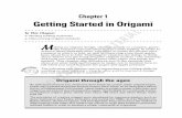 Chapter 1 Getting Started in Origami - John Wiley & Sons · Chapter 1 Getting Started in Origami In This Chapter Finding folding materials Discovering origami symbols M aking an origami