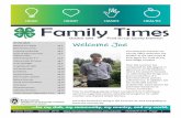 Family Times - fonddulac.extension.wisc.edu · Family Times October 2019 (920)929-3170 Page 1 IN THIS ISSUE National 4-H Week pg 2 New Family orner pg 3 Fostering Leadership The Extension