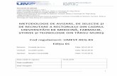 Documente de referinţă - umfst.ro · electoral al Medicină, Farmacie, Științe și Tehnologie din Târgu Mureş - ediția 04 Art. 4. Senatul Universității va oferi posibilitatea
