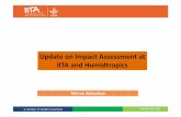 Update on Impact Assessment at IITA and Humidtropics Tahirou Humid Tropics IITA.pdf · Update on Impact Assessment at IITA and Humidtropics. A member of CGIAR consortium Outline •