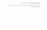 Teil II: Hayrettintatortkurdistan.blogsport.de/images/... · Hayrettin als Kind Hayrettin ist nicht einfach das zweite Kind, das überlebt, Hayret-tin ist viel, viel mehr. »Ein Junge!