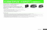 CJ-series CJ2M CPU Units, Pulse I/O Modules CJ2M-CPU3 ... · USB for plug-and-play access to the PLC All models available with or without Ethernet port Choice of serial port plug-in