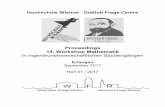 Proceedings 14. Workshop Mathematik in ... · Das Gottlob-Frege-Zentrum wurde am 7.11. 2000 an der Hochschule Wismar ge-gründet. Seine Mitglieder setzen sich für eine wissenschaftlich