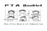PTA Booklet - city.ota.tokyo.jp · ・Pagpapahalaga sa sarili ng mga batang may disorder. 2 Home education learning group (suporta sa mga papasok pa lamang ng eskwela) Sa pagpasok