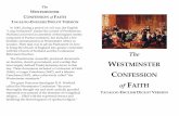 The WESTMINSTER CONFESSION FAITH · the Filipino language (Tagalog) is based on the Tagalog translation of the 1689 London Baptist Confession of Faith which was approved by Reformed