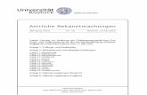 Amtliche Bekanntmachungen · ordnung für Bachelor- und Masterstudiengänge an der Universität Rostock vom 9. Juli 2012 (Mittl.bl. BM M-V 2012, S. 740), die zuletzt durch die Erste