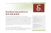 Informativo ECHAIZ · Competencia y de la Publicidad / Derecho de la Propiedad Industrial / Derecho de y Asegurador / Derecho Concursal y Reflotamiento Empresarial / Derecho Tributario