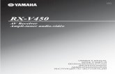 03GE 00 RXV450 EB - de.yamaha.com · yamaha electronique france s.a. rue ambroise croizat bp70 croissy-beaubourg 77312 marne-la-vallee cedex02, france yamaha electronics (uk) ltd.