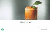 Hikal Limited · 2000 Hikal acquires manufacturing site from Novartis in Panoli, Gujarat 2001 Acquired R&D and Manufacturing site in Bangalore. Hikal enters the Pharmaceutical business