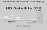 HD Satellite STB - Octagon-Germany.eu · 1.1 Sicherheitshinweise 1. WICHTIGE INFORMATIONEN Zu Ihrer Sicherheit und damit Ihr Receiver zuverlässig funktioniert, nehmen Sie sich bitte