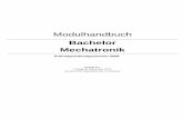 Modulhandbuch Bachelor Mechatronik · Projekt Maschinenelemente 2.2 0 1 0 PL 2 6879 Technische Mechanik FP 10 Technische Mechanik 2.1 2 2 0 PL 120min 5 5132 Technische Mechanik 2.2