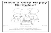 chericem.weebly.com€¦ · Web viewHave a Very Happy Birthday! 284b. Words: Mabel Jones Gabbott. Music: Michael Finlinson Moody. Flipchart compiled by Cherice Montgomery